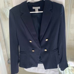 H & M navy women’s blazer